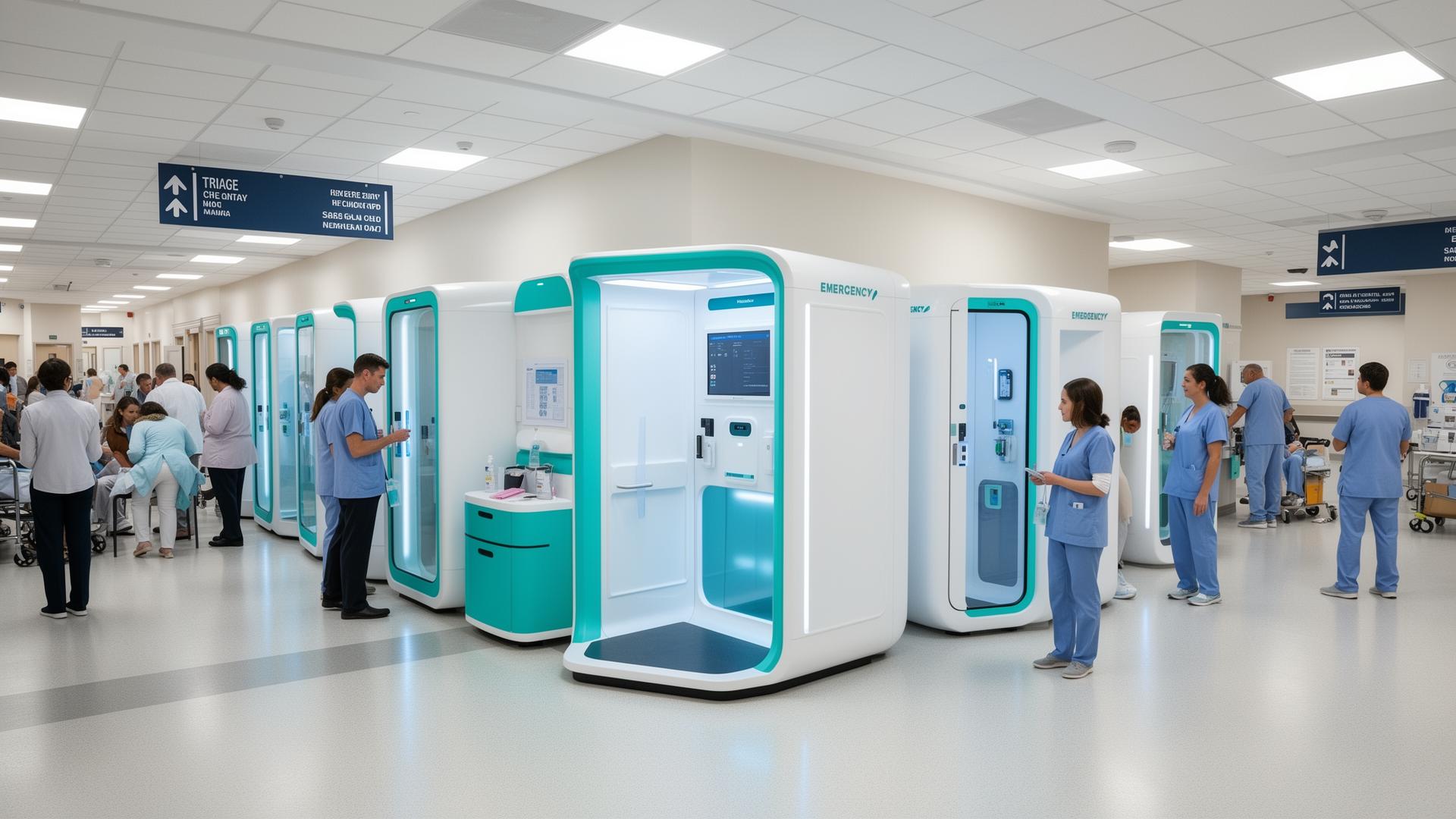 Triagem em hospitais e prontos-socorros